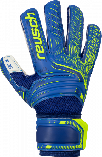 Reusch Attrakt SG 5070815 4940 blue yellow front